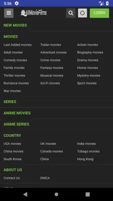 Watch_All_Movie_Films_Streaming android App screenshot 1